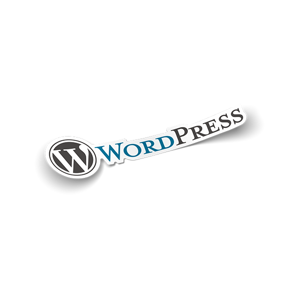 Наклейка Wordpress