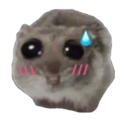 sad hamster by weekkoi 6