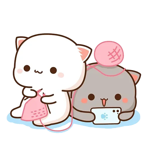 Peach Goma Cats 4