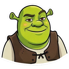 Шрек • MAX.RU/STICKER