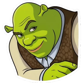 Шрек • MAX.RU/STICKER 2