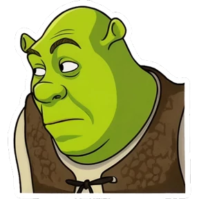Шрек • MAX.RU/STICKER 5